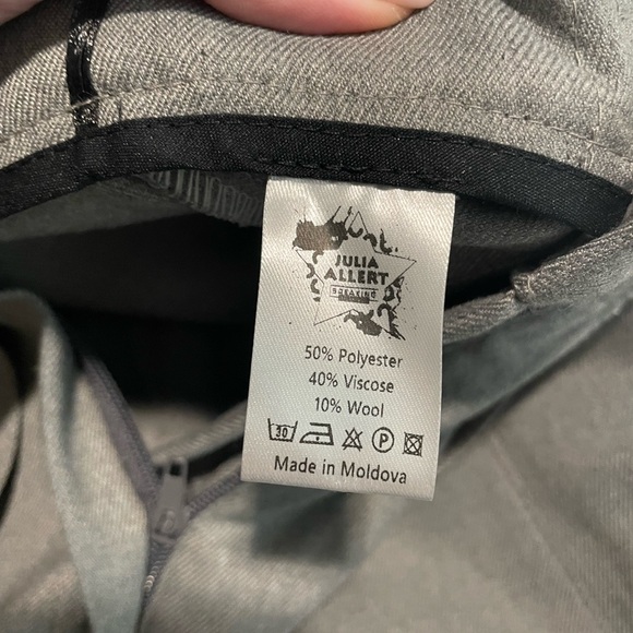 Juliet Allert Wide leg trousers with skirt overlay - Picture 3 of 9